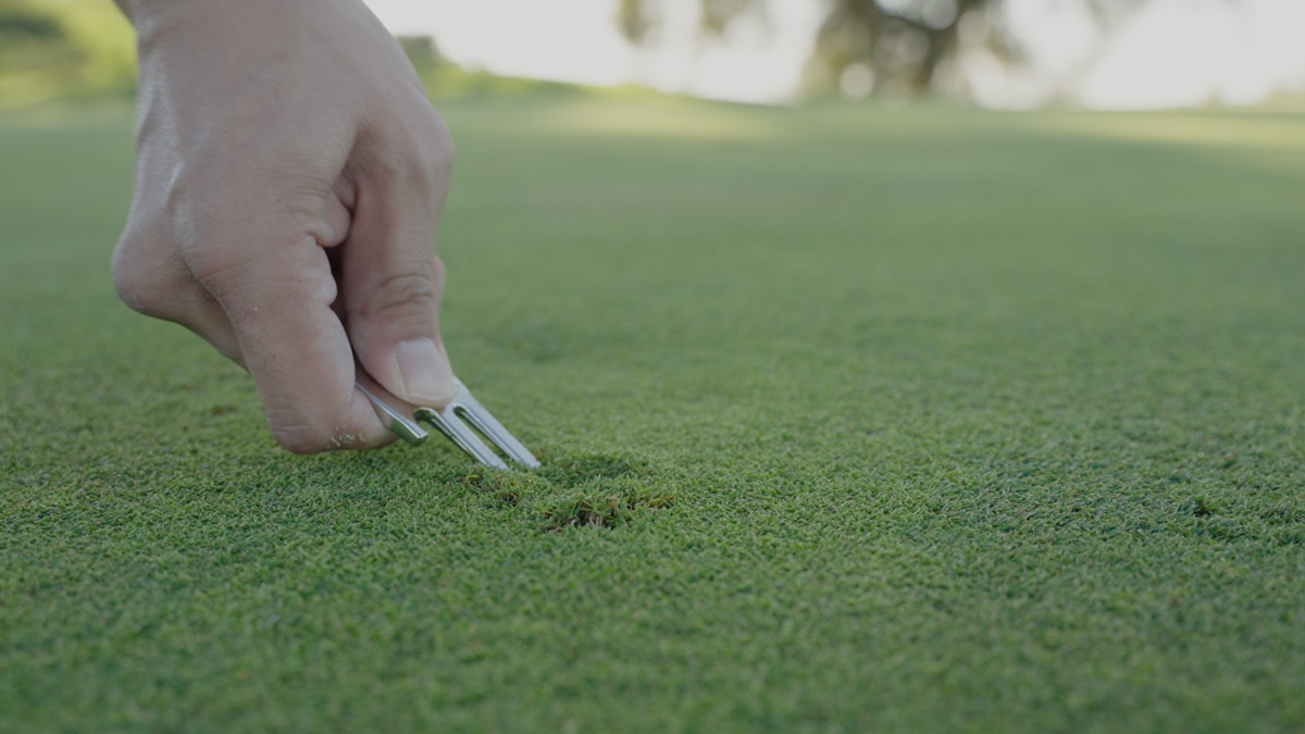 How to Fix a Ball Mark the Right Way