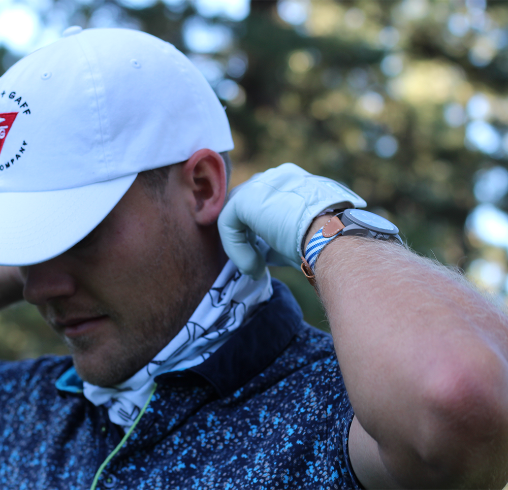 Golf face bluff