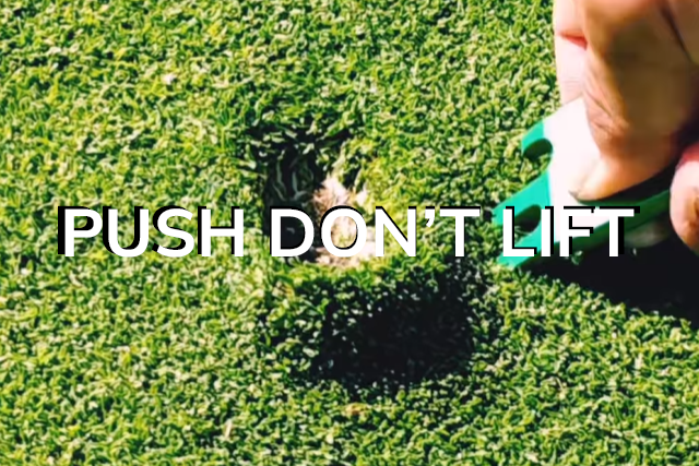 Ball Mark Repair 101: Why You Should Push, Not Lift, to Repair Ball Marks on the Golf Course